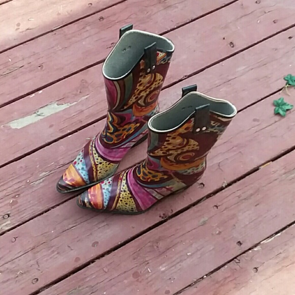 cowboy boot galoshes